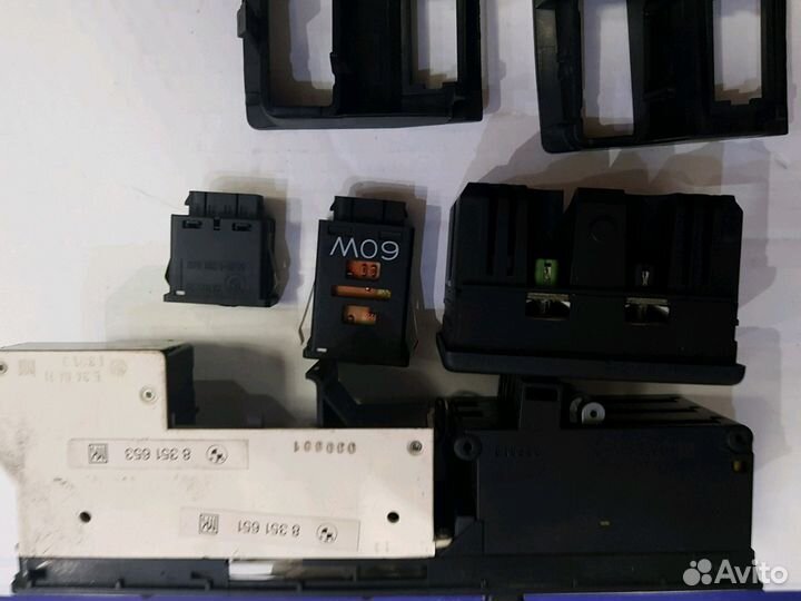 Переключатели центральной консоли BMW 5' E34 Ретро