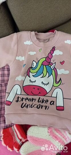 Вещи для девочки 92