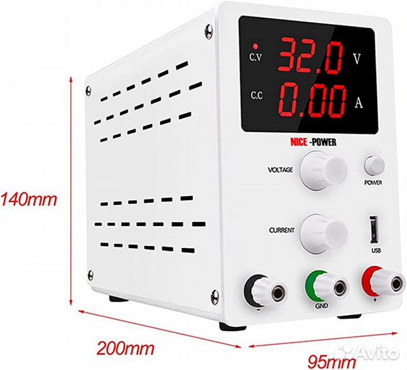 Источник питания 30V 10A