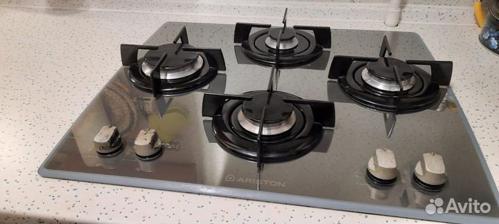 Варочная панель ariston газовая, б/у