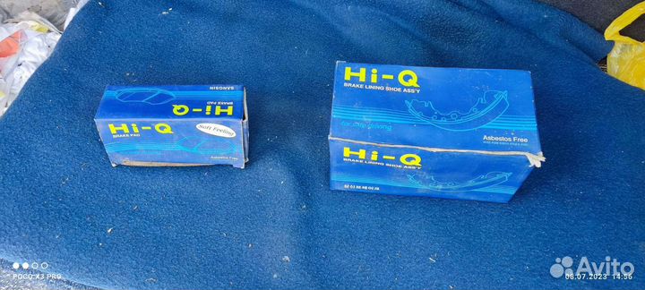 Тормозные колодки Nissan almera