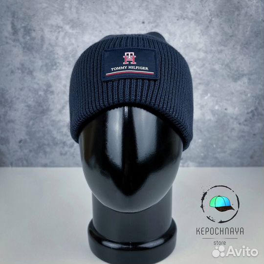 Шапка Tommy Hilfiger Стильная Унисекс