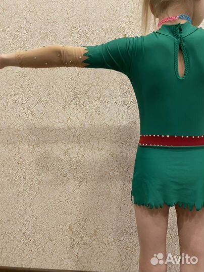 Купальник гимнастический для выступлений 110-116