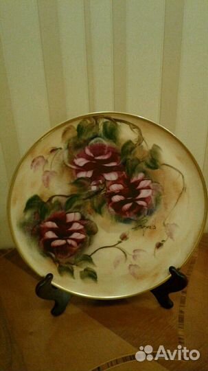 Тарелки большие декоративные