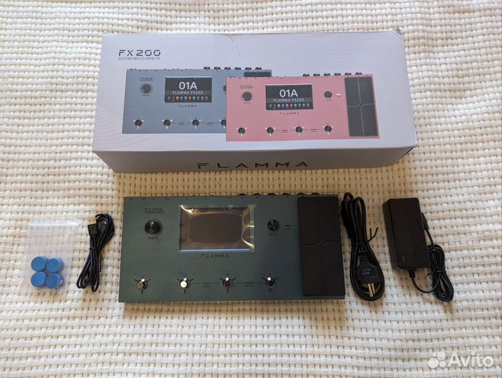 Гитарный процессор flamma fx200