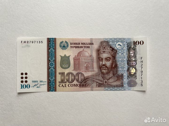 Сомони Таджикистан (банкноты, монеты)