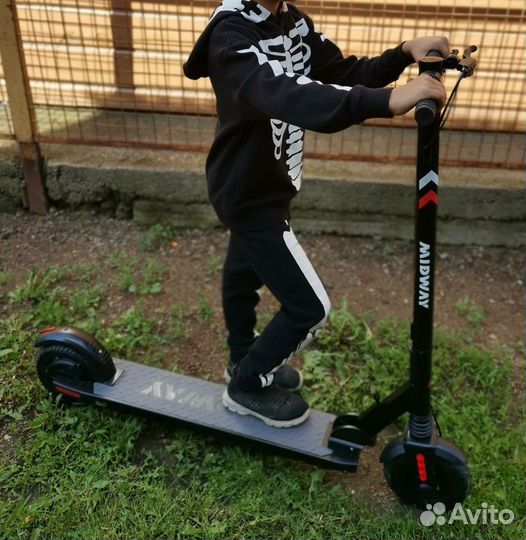 Самокат взрослый электрический бу