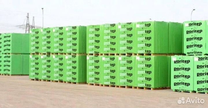 Газобетонные блоки Поритеп