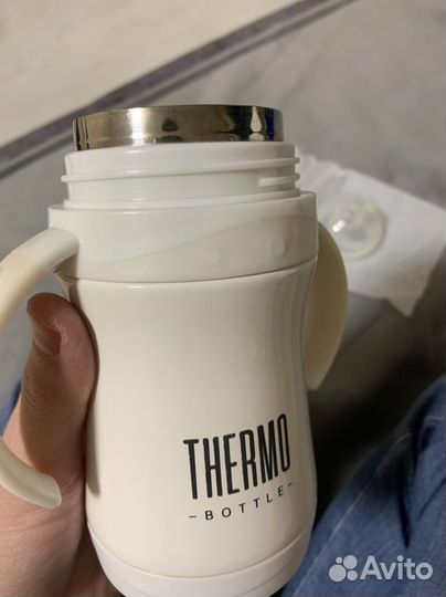 Поильник термо-бутилочка happy baby