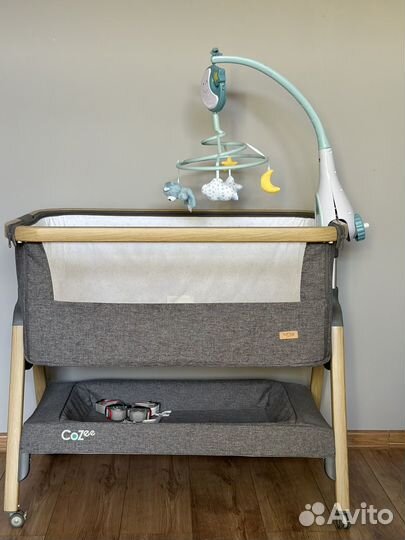 Колыбель Tutti Bambini CoZee с колесами