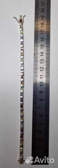 Браслет серебро СССР 925 probe