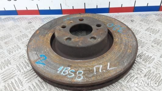 Диск тормозной передний audi A8 D3 (1BS08L902)