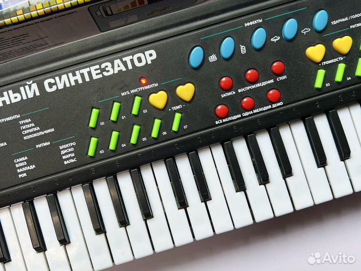 Детский синтезатор пианино