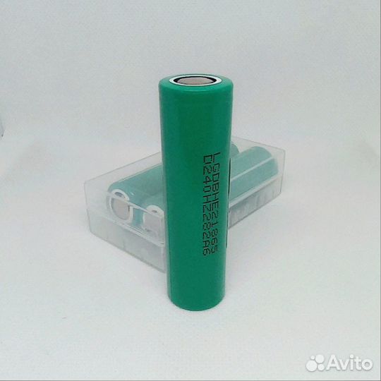 Аккумулятор Li-ion 18650 LG, 3000mAh, 20А, 3.7V вы
