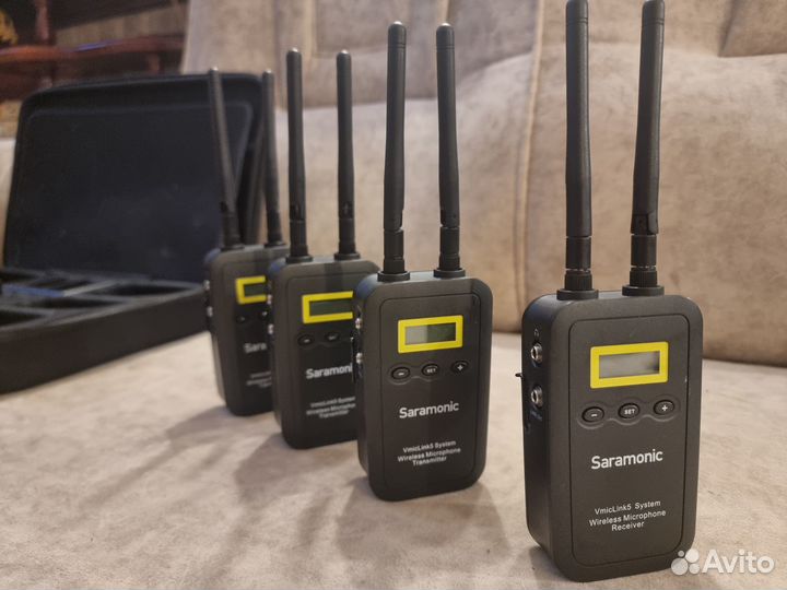 Радиосистема Saramonic VmicLink5 TX+TX+TX+RX