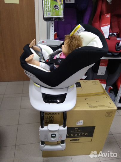 Поворотное автокресло Ailebebe Carmate (0-18 кг)