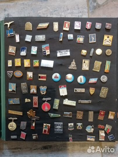 Коллекция Значков СССР 600 шт.Гербы,городов и т.д