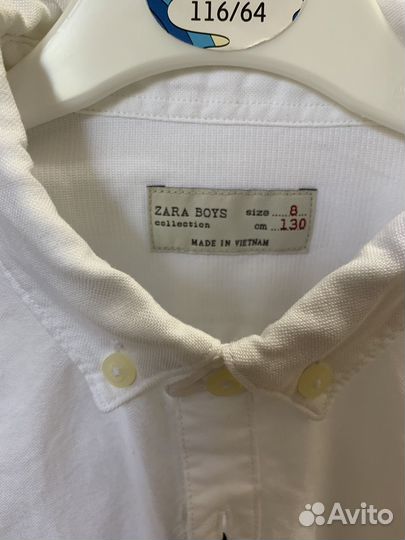 Рубашка zara 130