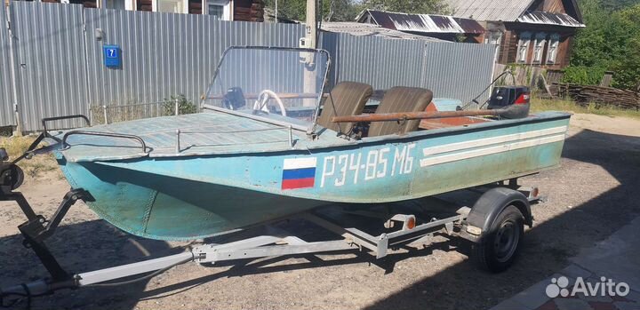 Лодка Воронеж,Tohatsu M30A4EPS,прицеп мзса