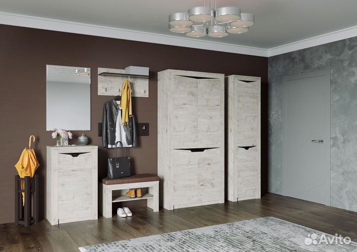 Новая Модульная прихожая Соренто Мебельград