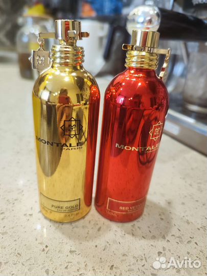 Montale pure gold, red vetiver, wild pears