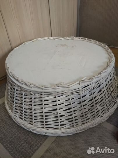 Корзина плетеная большая