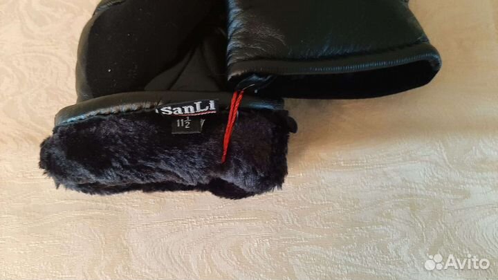 Мужские кожаные перчатки