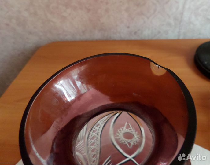 Винтажная ваза для цветов. 25 см. Конец 50-х