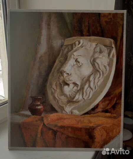 Картина маслом натюрморт на холсте