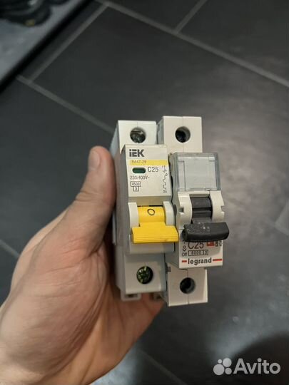 Диф. Авомат с25 iek legrand