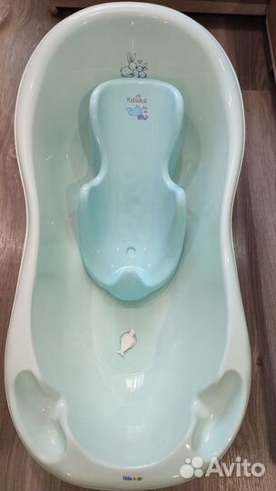 Ванночка для купания с горкой