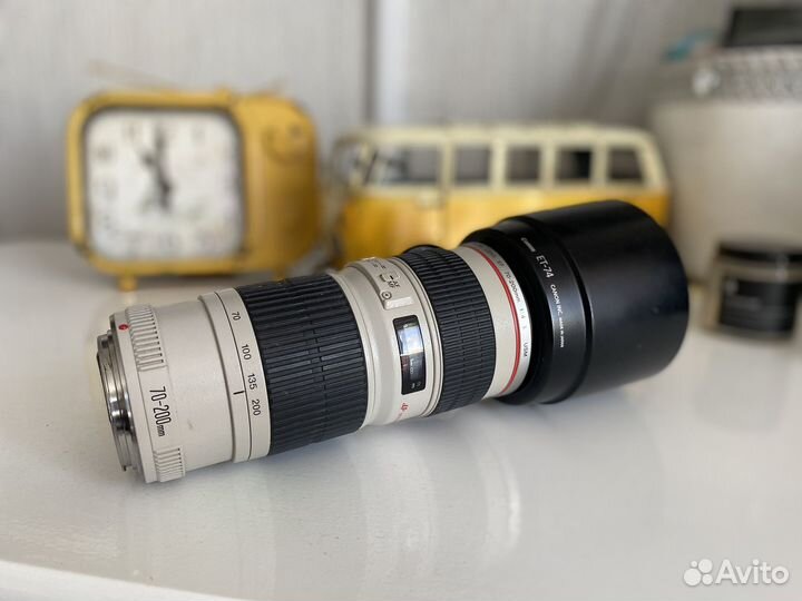Объектив canon 70/200 f4