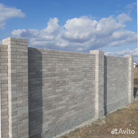Кирпич для забора