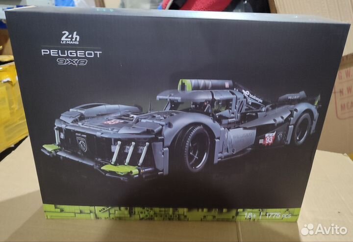 Конструктор peugeot 9X8, Пежо гонка, техник