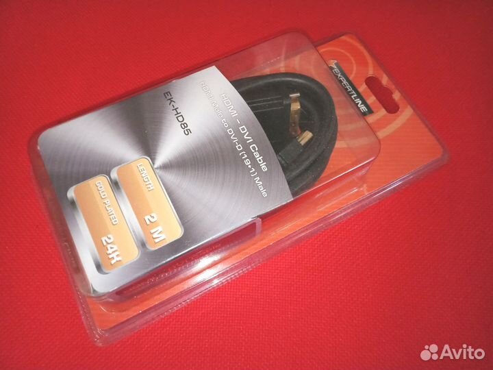 Кабель hdmi - DVI-D EK-HD85, 2 м