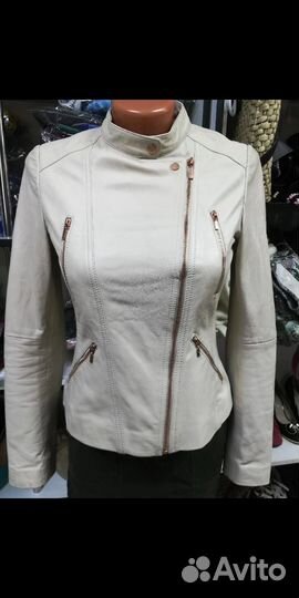 Куртка кожаная женская