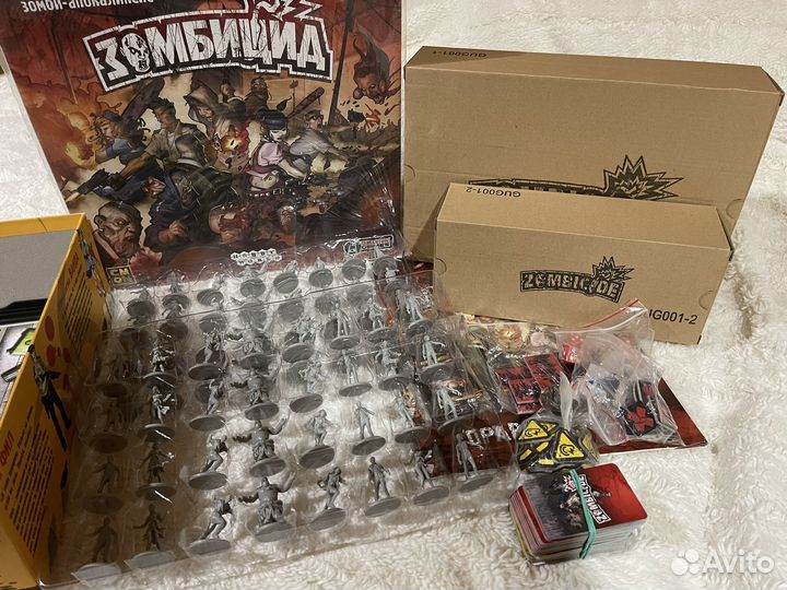 Настольная игра Зомбицид 1 редакция