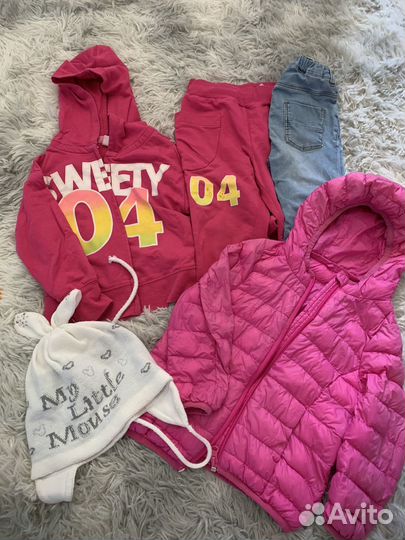 Одежда для девочки 2-3 года пакетом