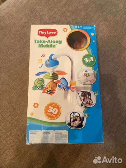 Малый мобиль Tiny Love 3 в1