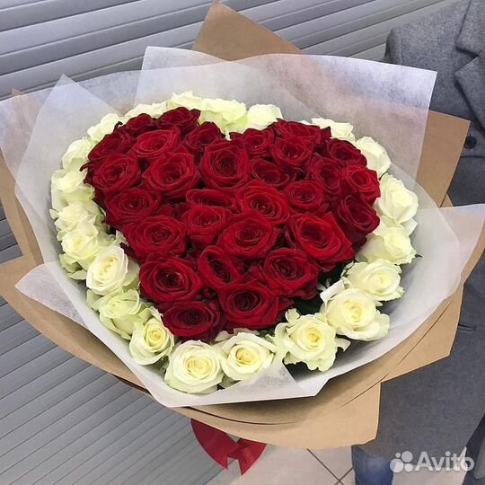 51 роза, 31 роза Цветы Доставка