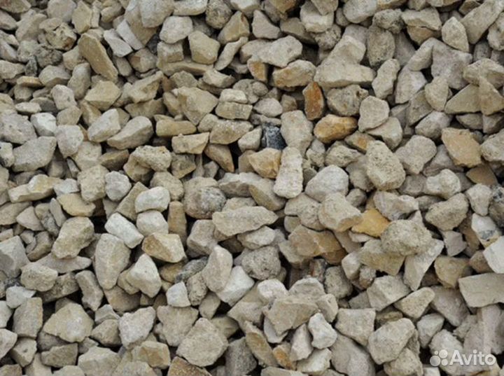 Щебень доломитный