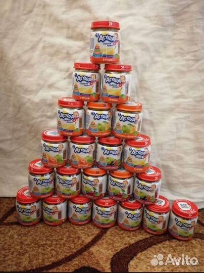 Ассорти фруктового пюре