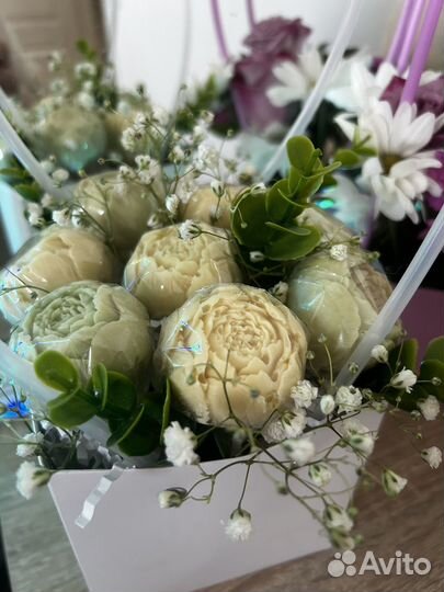 Шоколадные цветы. Букеты из шоколада