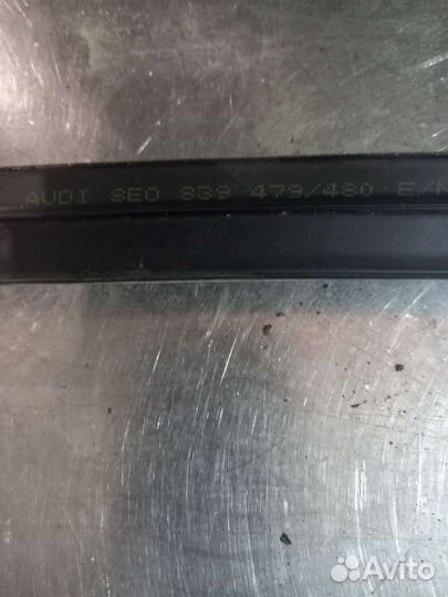 Молдинг стекла задней левой двери Audi A4 B6