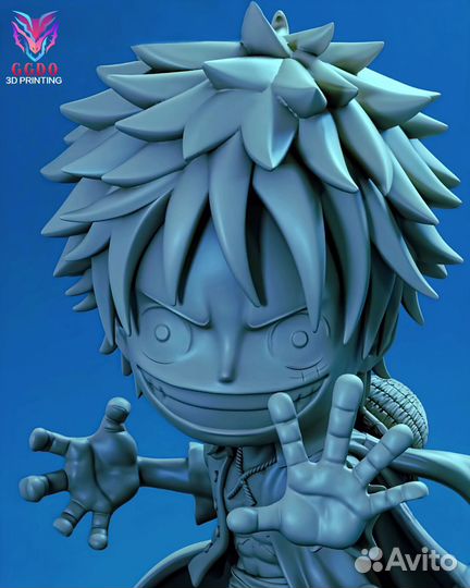 Фигурка аниме Чибик Луффи One Piece