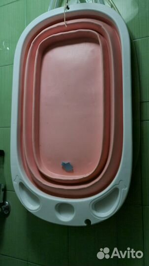 Детская ванна с матрасом