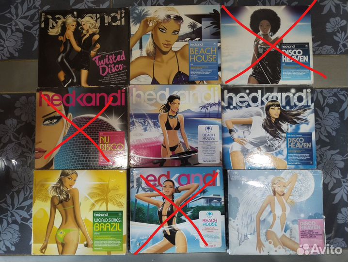 Hed Kandi оригинальные CD-диски