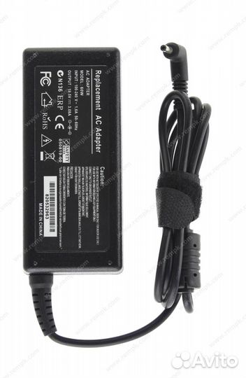 Блок питания Asus ZenBook 19,5V/3,08A (3.0*1.0)