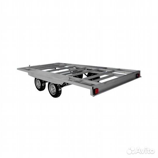 Прицеп-платформа 2-х осная к л/а усиленная