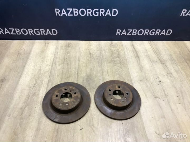 Тормозной диск задний Nissan Qashqai J11 1.2 HRA